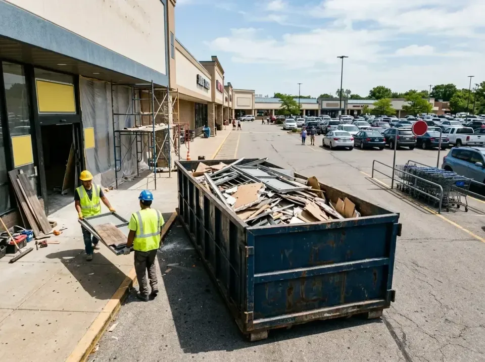 retail-store-renovation-debris-003 — frequently asked questions, Roll-off Dumpster Rentals in Pine Air, FL